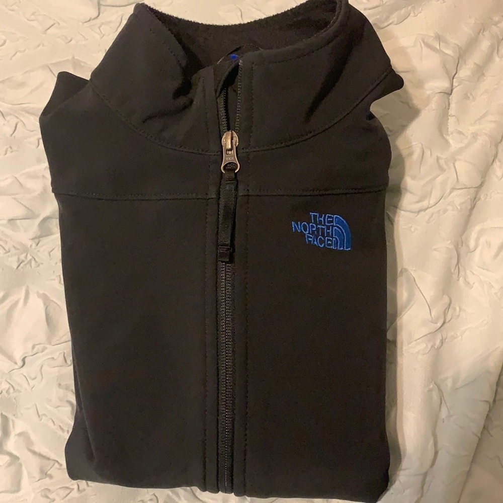 Black softshell jacket